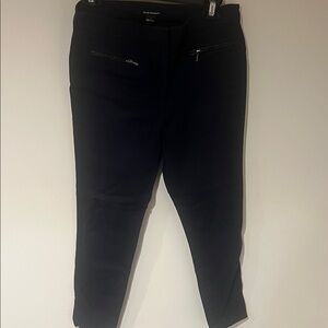 Club Monaco Navy Trousers with Zipper Pockets